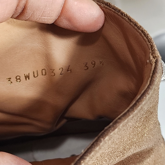 Maison Martin Margiela Shimmering Gold Ankle Boots - Picture 15 of 16